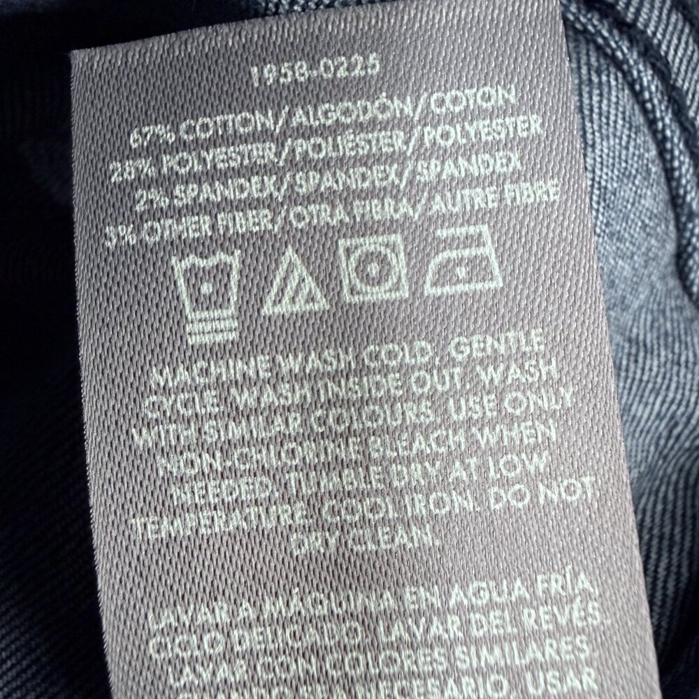 Ted Baker Comfort Stretch Jeans Men's 36x32 Regular Fit Tapered Blue Denim NEW - Picture 13 of 15